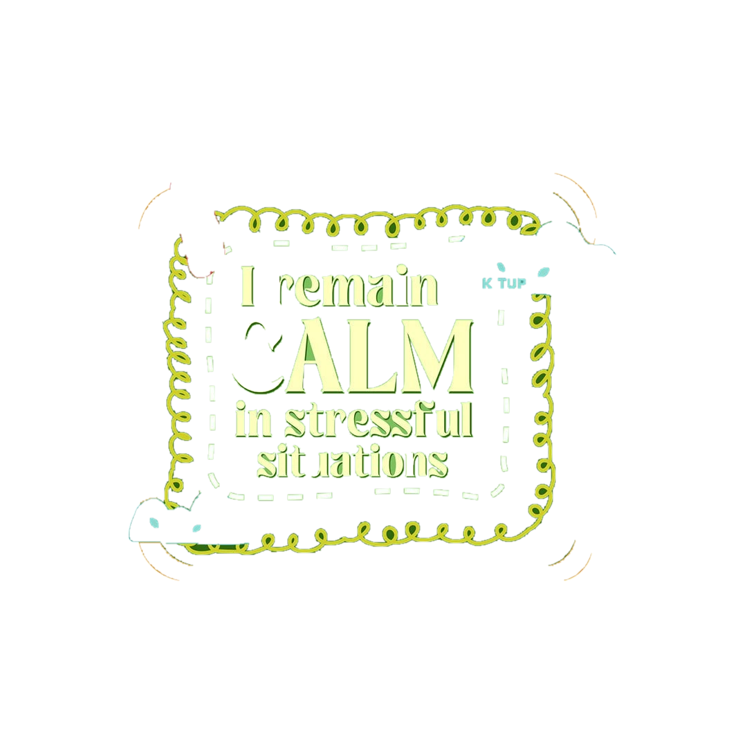 Calm Sticker